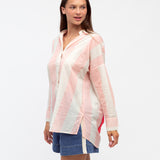 Sofia Shirt pink white