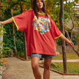 The Amalfi Love Notes Tee - Red