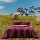 Pillowcase Pair - Mulberry