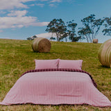 Quilt Cover King - Mulberry / Aster