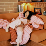 Quilt Cover King - Rose / Sienna