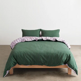 Quilt Cover King - Violet / Clover