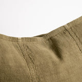 Luca Linen Long Lumbar - Olive