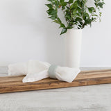flax napkin ring duck egg