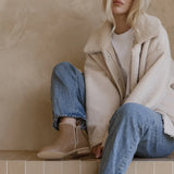 Douglas Stitch Leather Boots