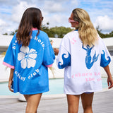 Mermaids only oversized Tee