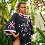 Holiday state of mind oversized tee