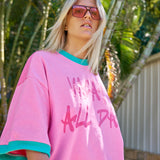 Vacay all day oversized tee