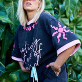 Holiday state of mind oversized tee