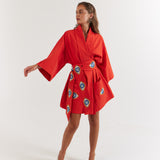 Nirvana Robe Dress Tangerine Evil Eye