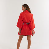 Nirvana Robe Dress Tangerine Evil Eye