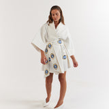 Nirvana Robe Dress White Evil Eye