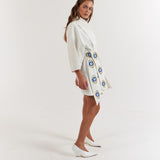 Nirvana Robe Dress White Evil Eye