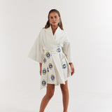 Nirvana Robe Dress White Evil Eye