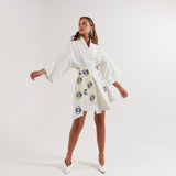 Nirvana Robe Dress White Evil Eye