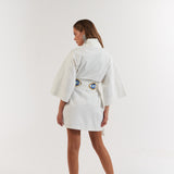 Nirvana Robe Dress White Evil Eye