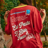 The Amalfi Love Notes Tee - Red