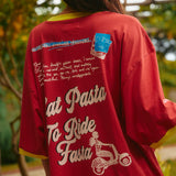 The Amalfi Love Notes Tee - Red
