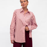 pink burgundy top