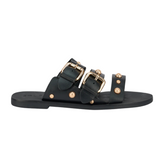 Hvar Slide - Black/Gold