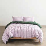 Quilt Cover King - Violet / Clover
