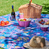 Iced Vovo Stripe Dinner Plate - 2P Set
