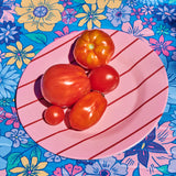 Iced Vovo Stripe Dinner Plate - 2P Set