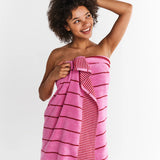 Iced Vovo Stripe Terry Bath Sheet / Beach Towel
