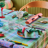 Jewel Of The Nile Tartan Linen - 4P Napkin Set