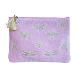 velvet clutch