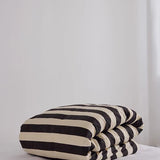 Quilt Cover - Organic Cotton - Vanilla Bean Stripes