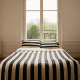 Quilt Cover - Organic Cotton - Vanilla Bean Stripes
