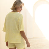 Quinn Lemon Knit Short
