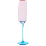 Rose With A Twist Champagne Glass - 2P Set