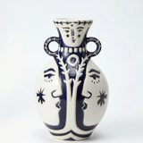 Totem Duo Blue Vase